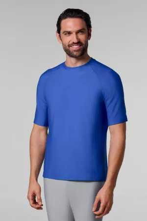 Men's Hightide Short Sleeve Swim Shirt | Baja Blue