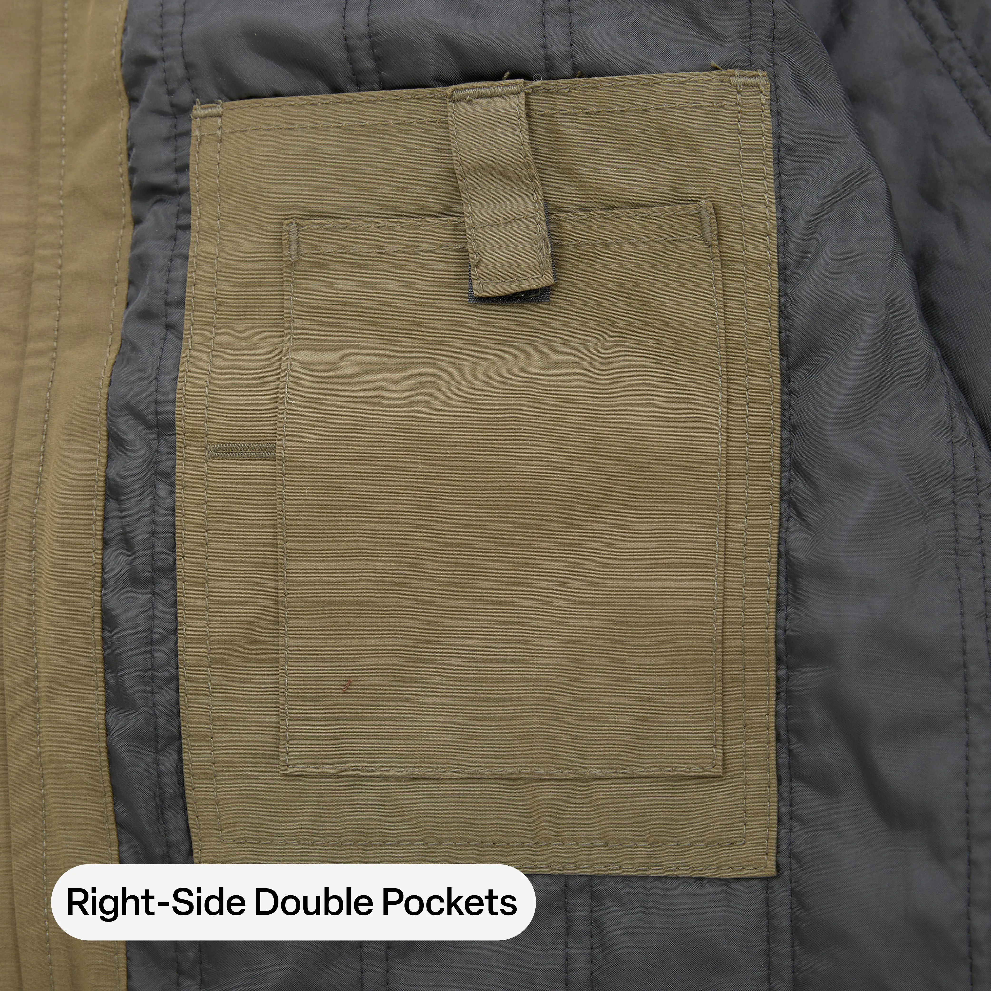 Men's Quilt-Lined Micro-Duck Chore Jacket