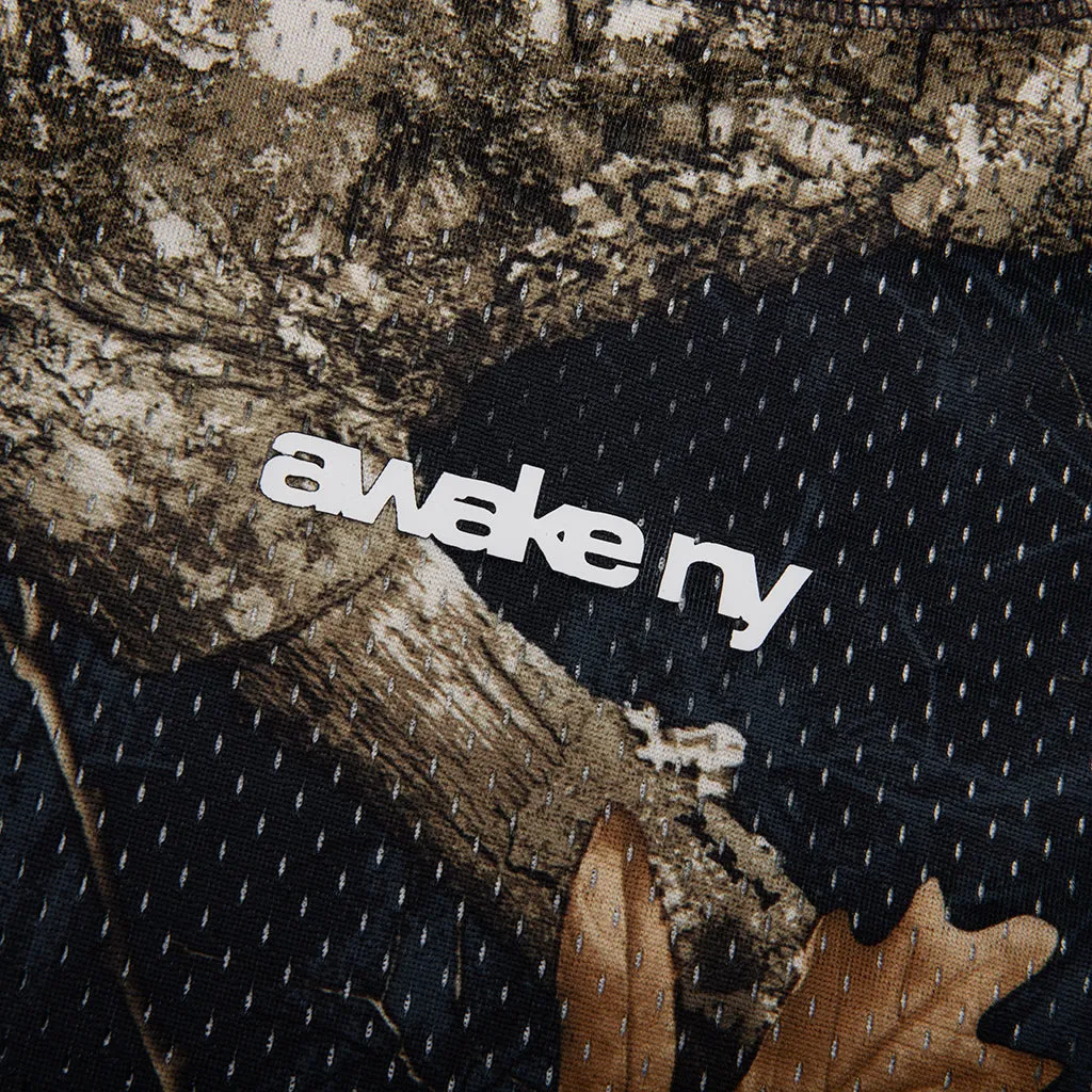 Mesh L/S Top - Shadow