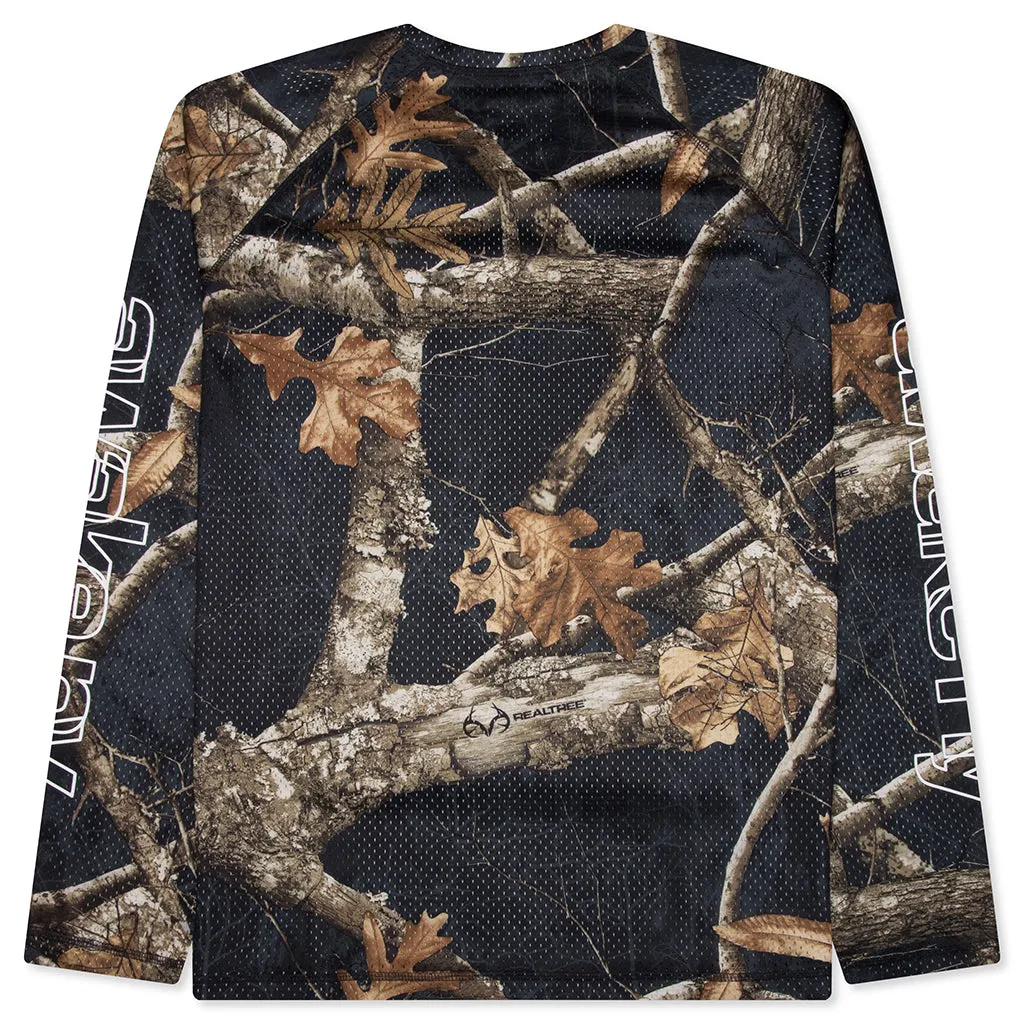 Mesh L/S Top - Shadow