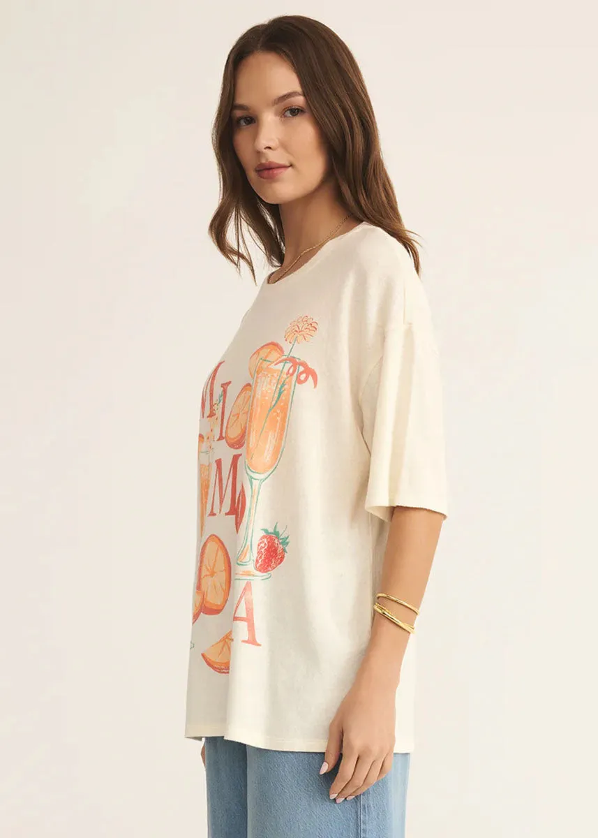 Mimosa Socal Tee - Sea Salt