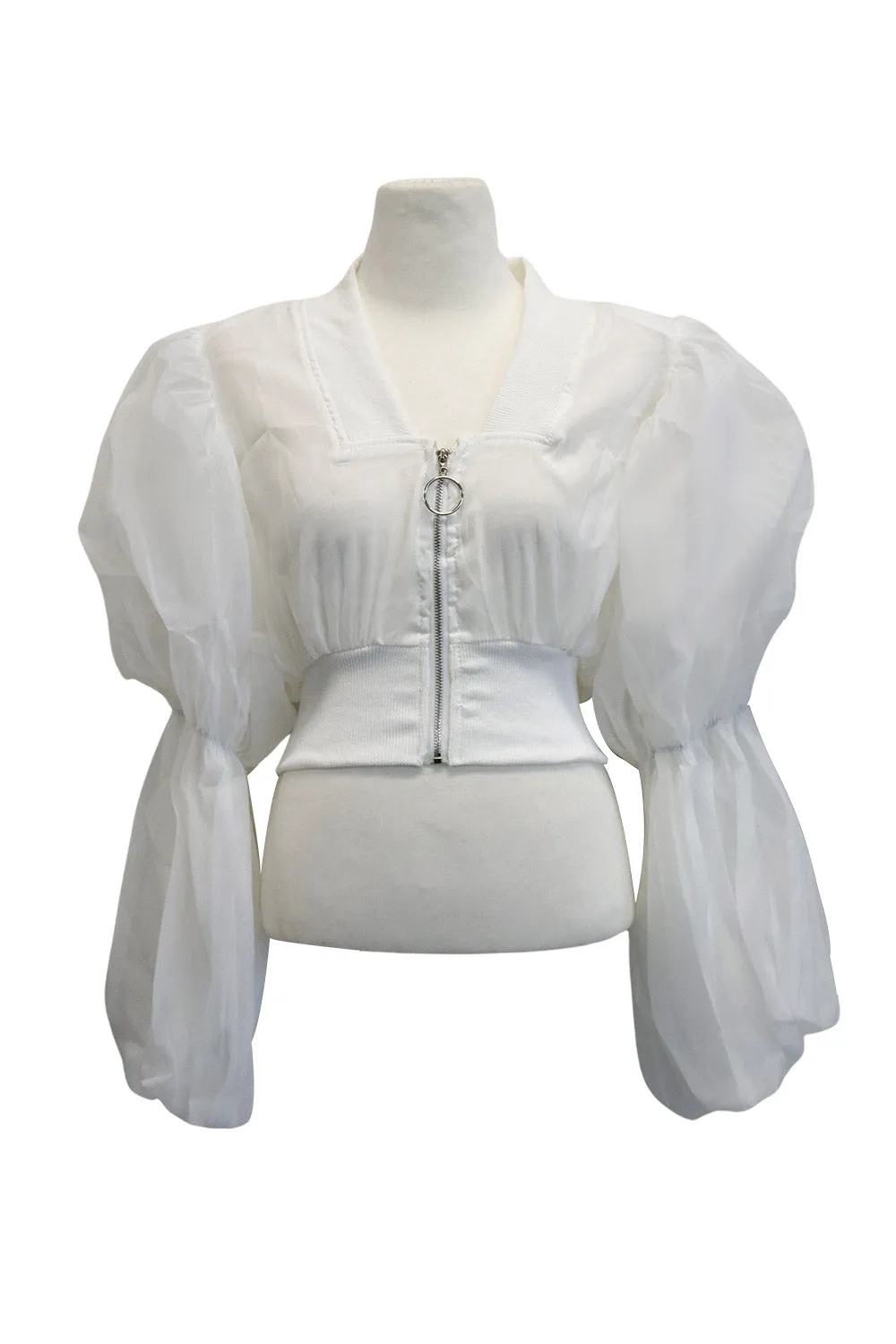 Mindy Balloon Sleeve Jacket