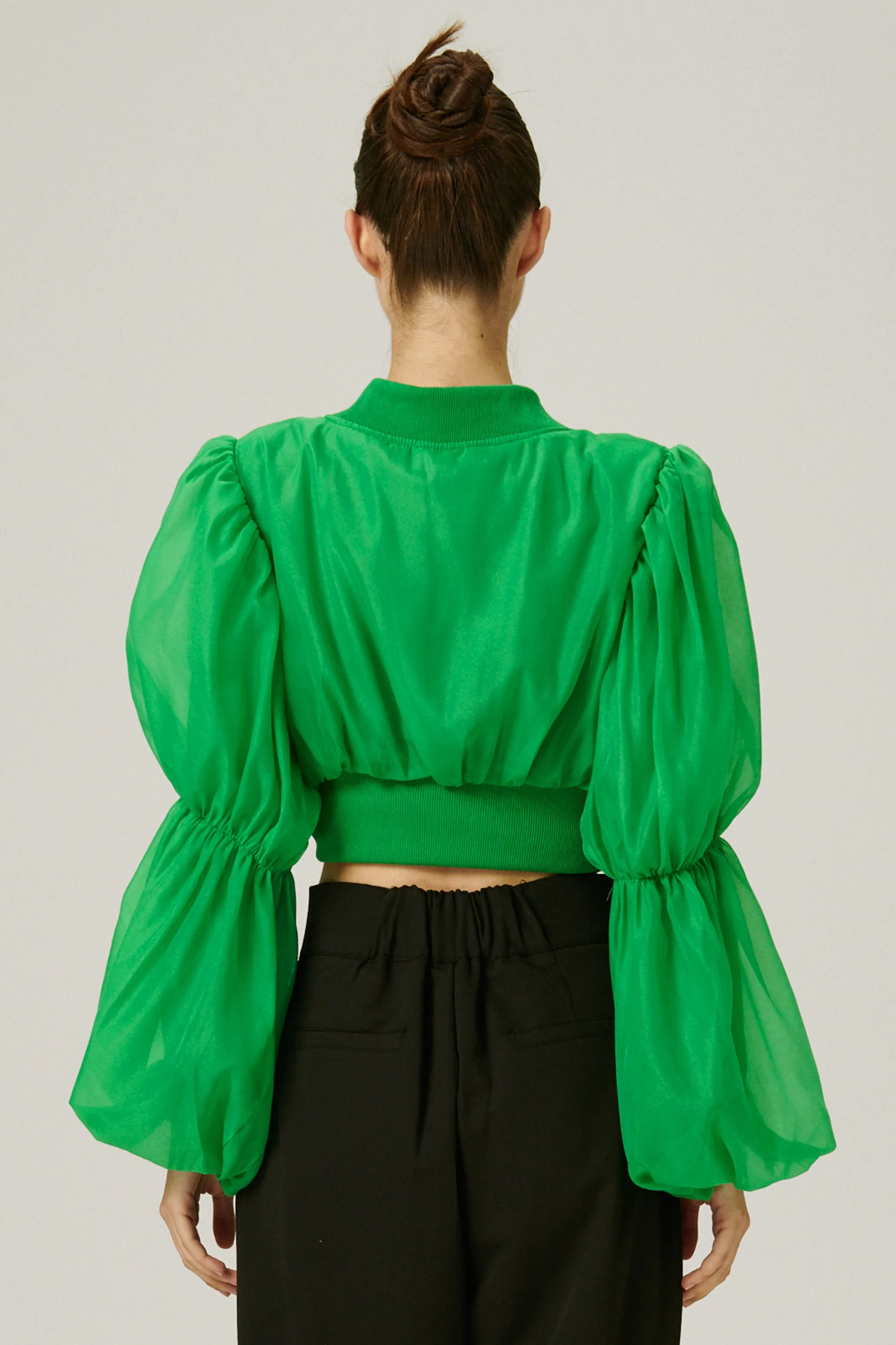 Mindy Balloon Sleeve Jacket
