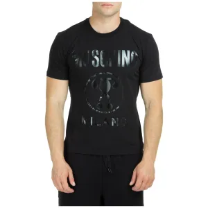Moschino Logo Printed Crewneck T-Shirt