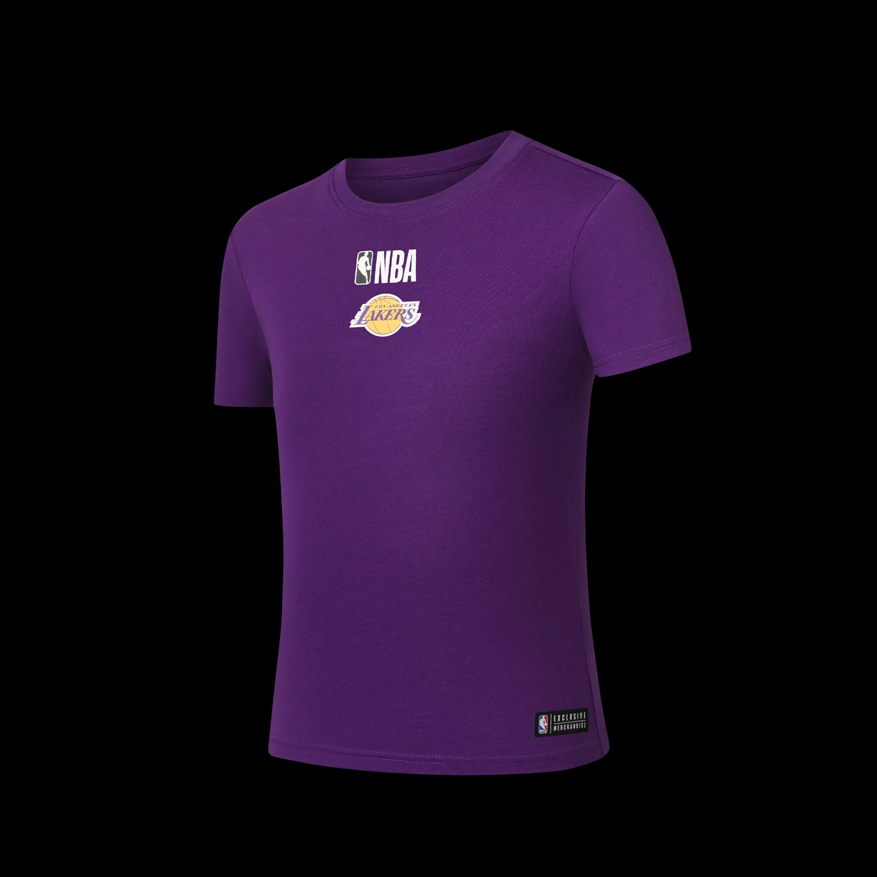 NBA Back Arch Print Long Fit T-Shirt - Los Angeles Lakers