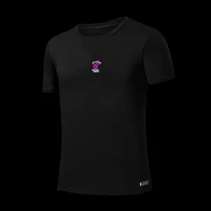 NBA Distressed Front Print Regular Fit T-Shirt - Miami Heat