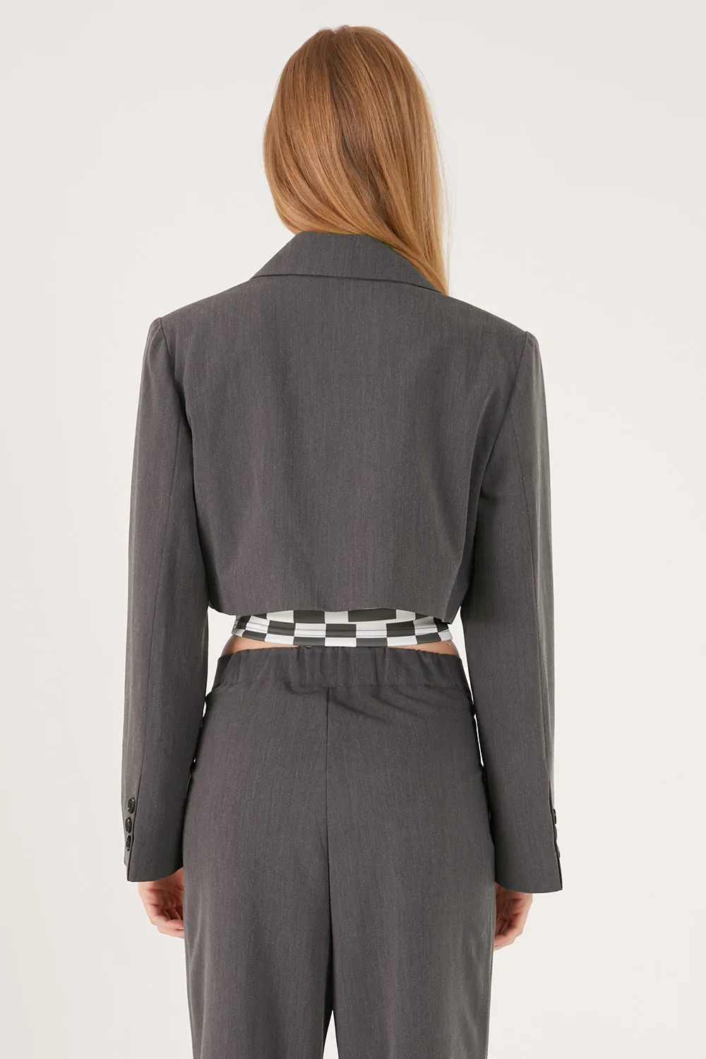 Nova Cropped Blazer Jacket