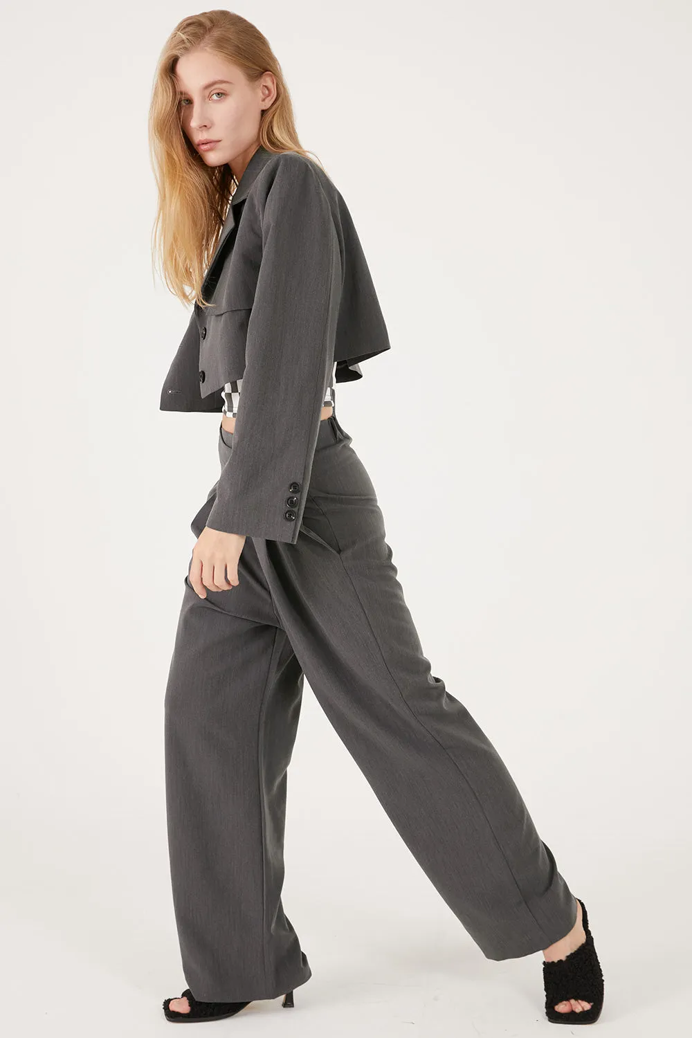 Nova Cropped Blazer Jacket