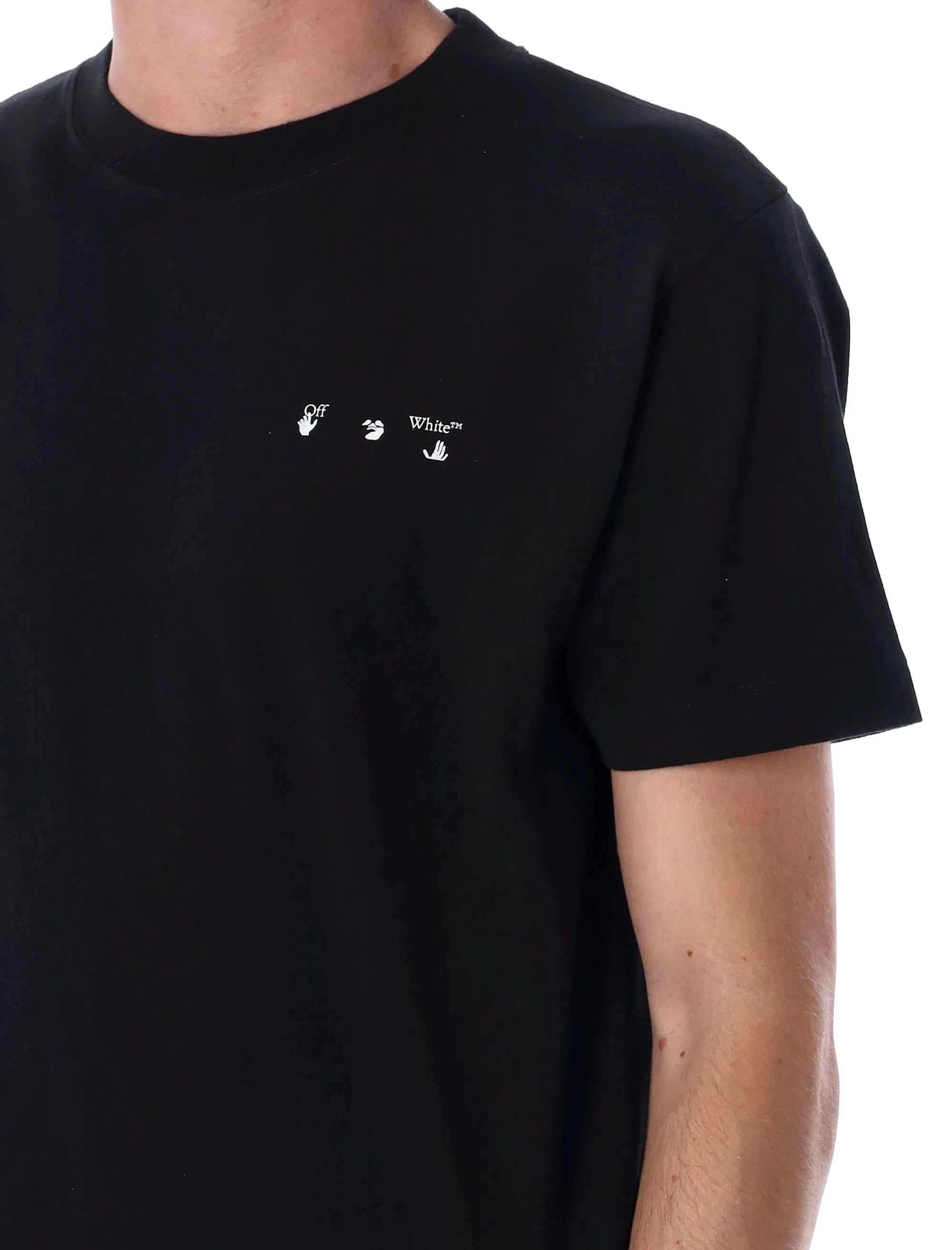 Off-White Logo Printed Crewneck T-Shirt
