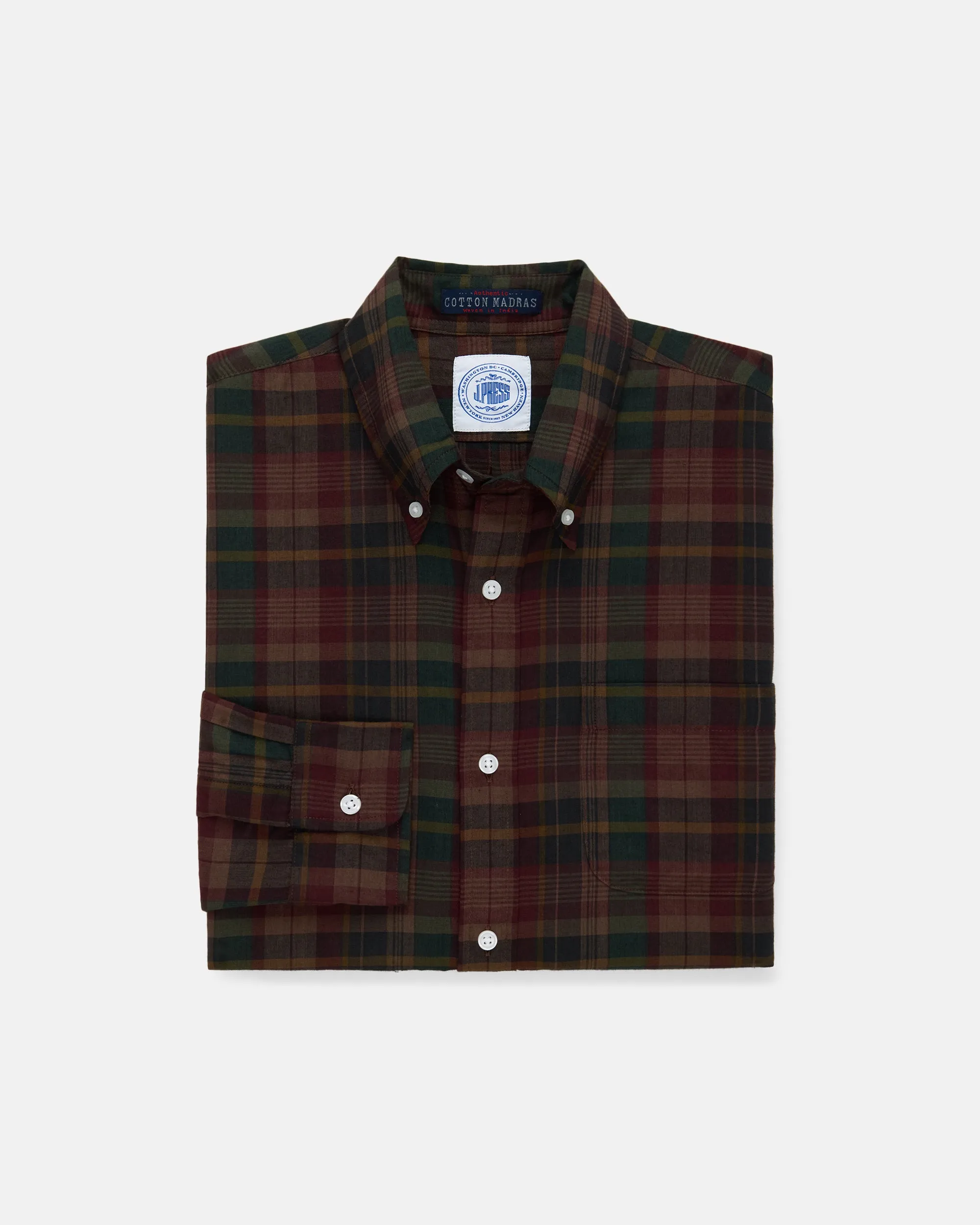 OVERDYED MADRAS SHIRT
