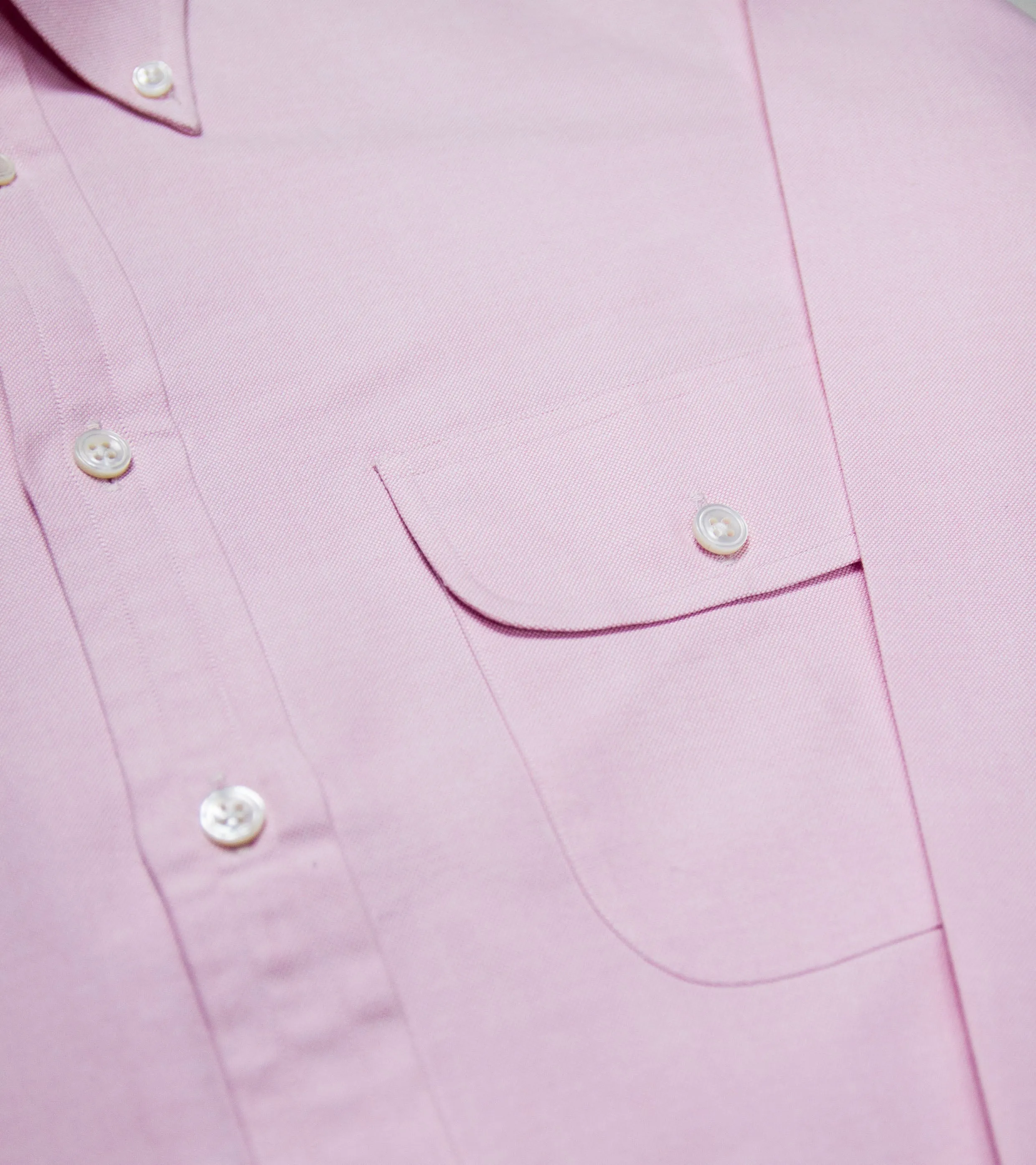 Oxford Button Down Shirt Pink