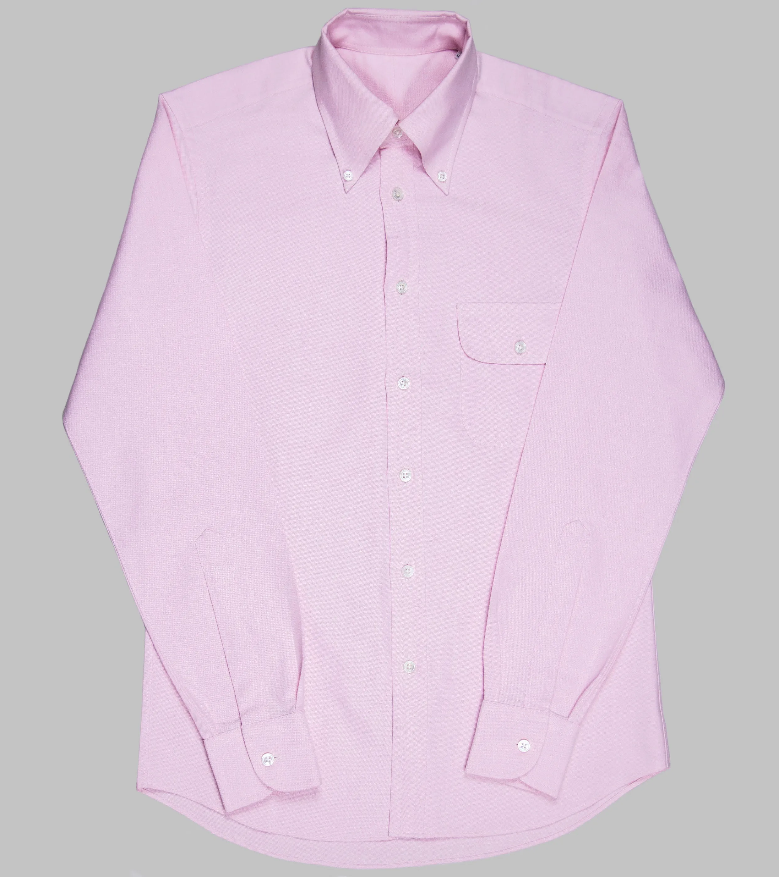 Oxford Button Down Shirt Pink