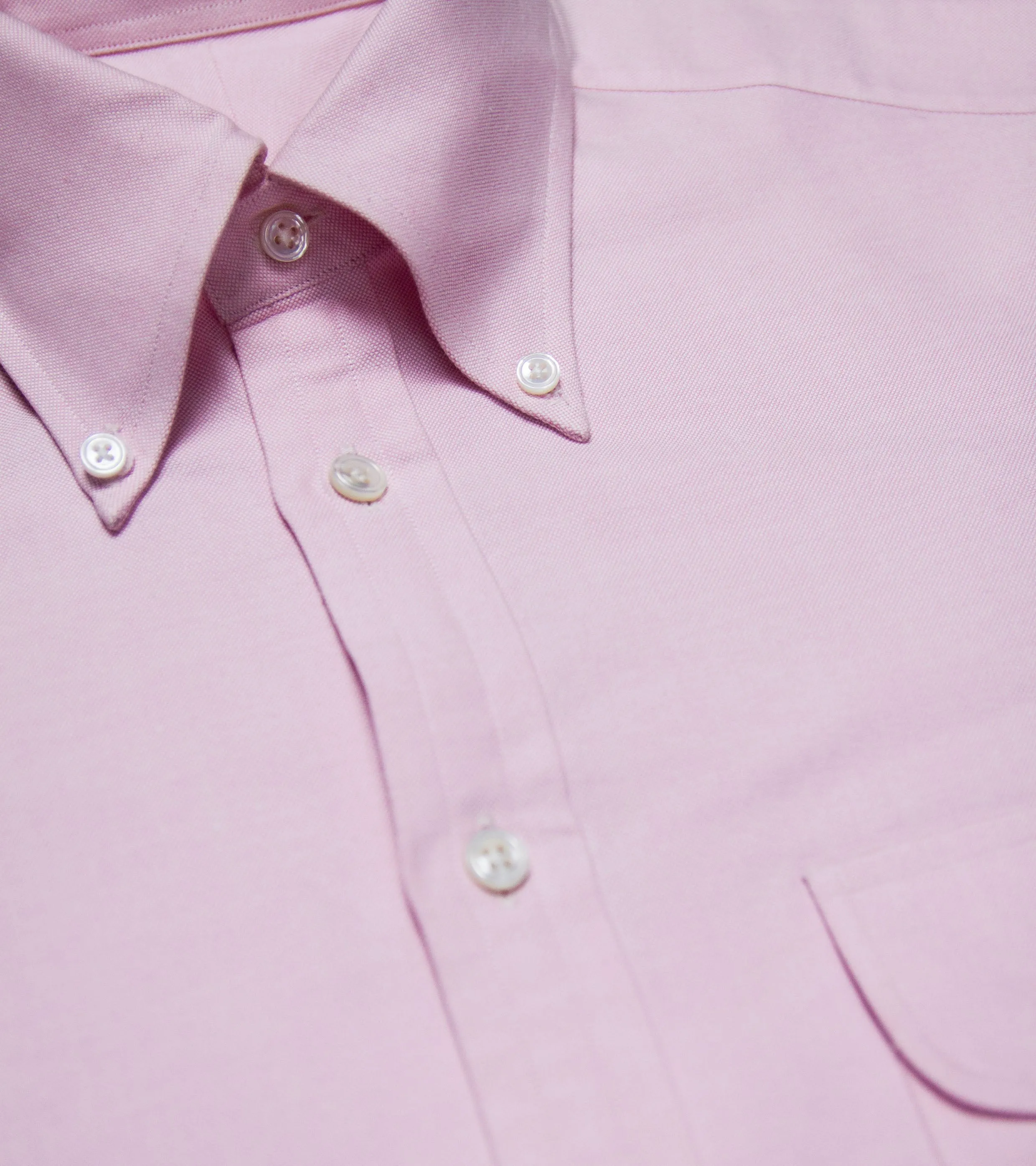 Oxford Button Down Shirt Pink