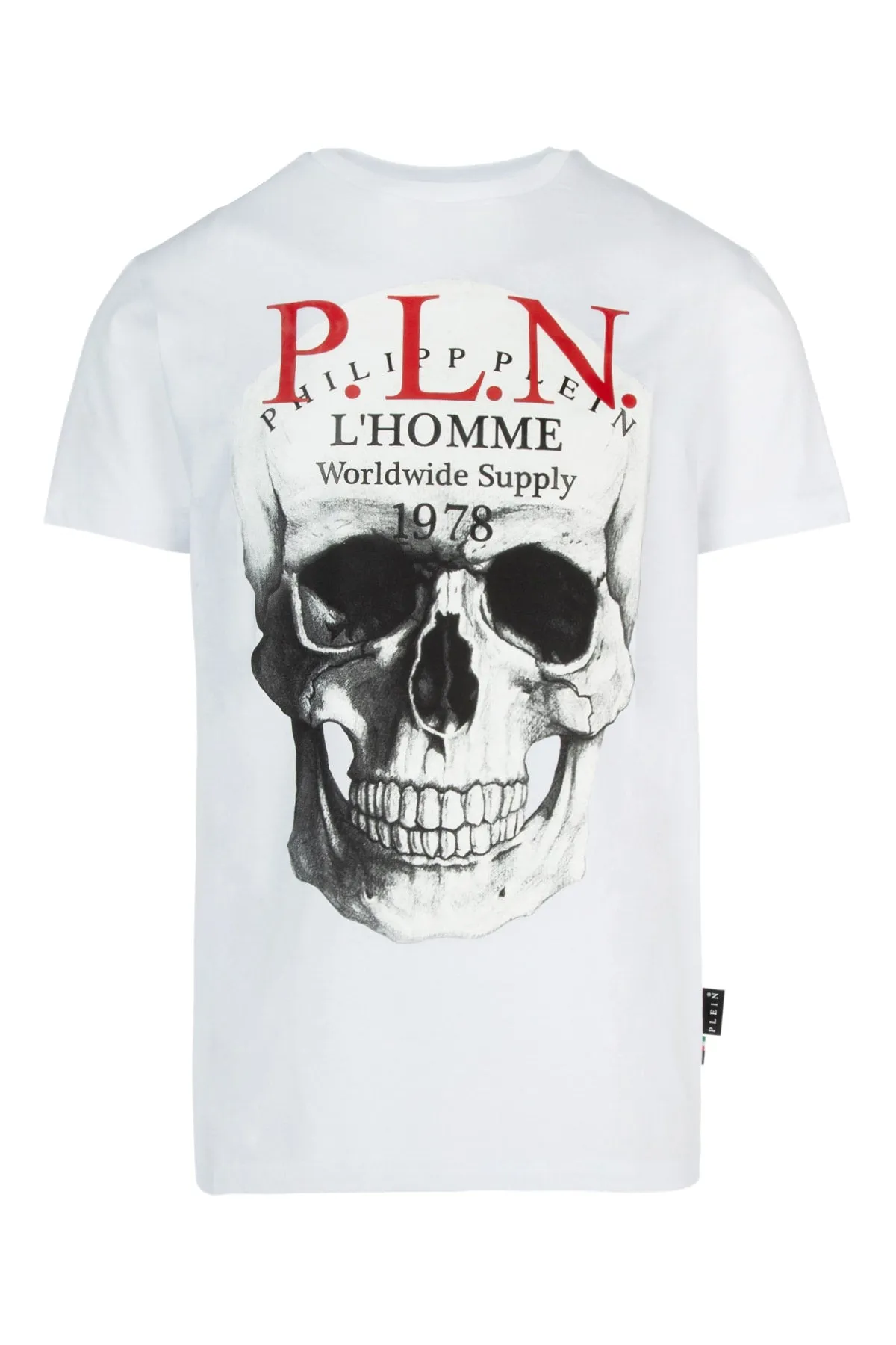 Philipp Plein Skull Printed Crewneck T-Shirt