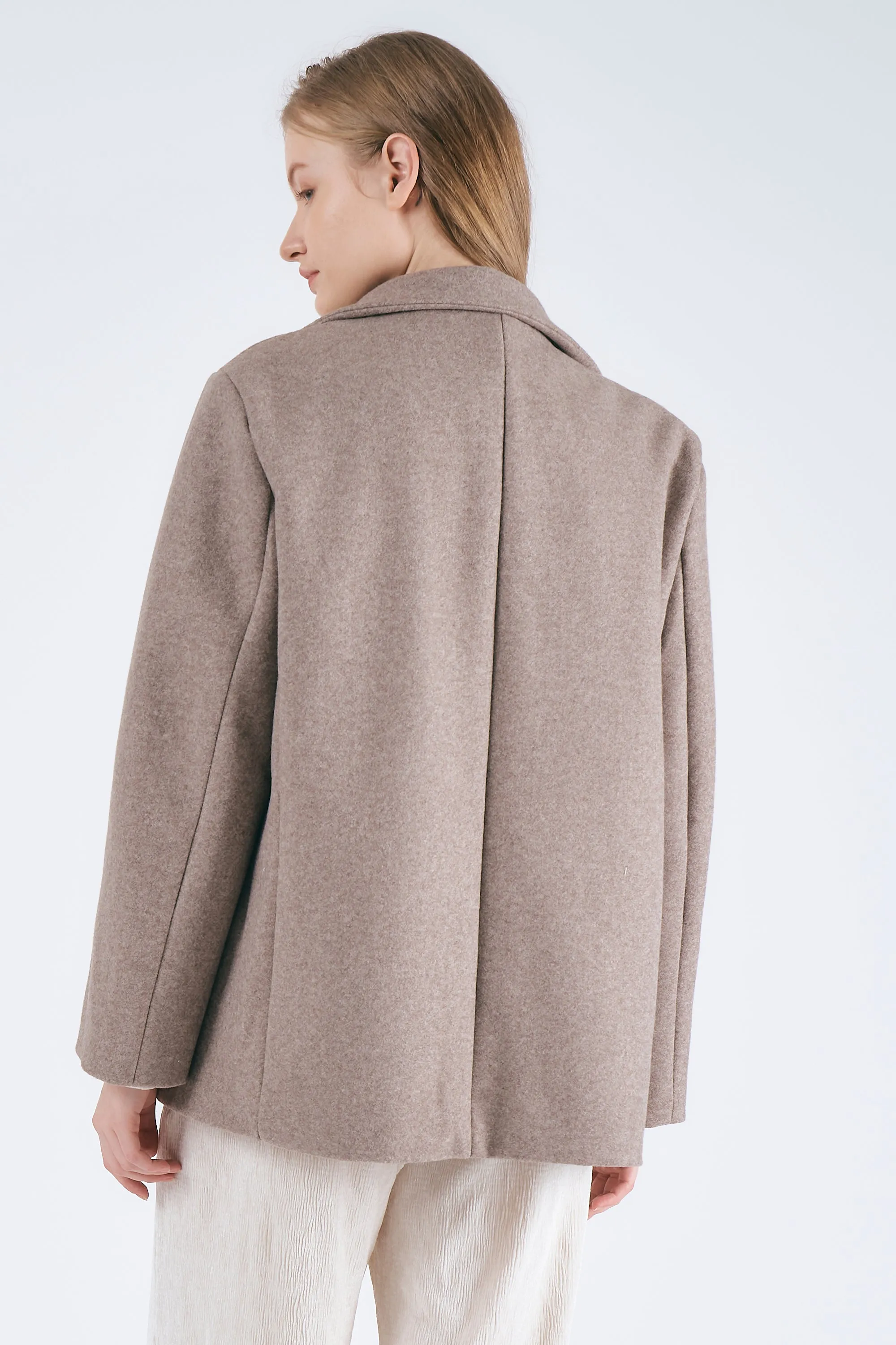 Poppy Woolblend Quilted Blazer