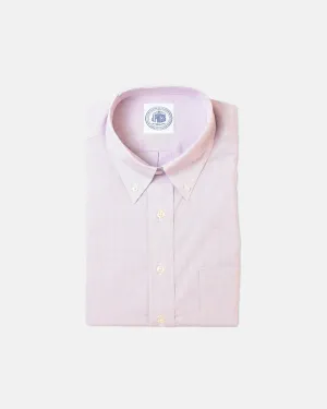 PURPLE MINI TATTERSALL DRESS SHIRT