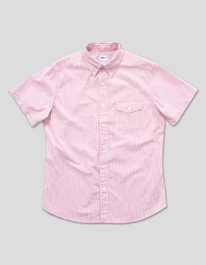 RED/WHITE SEERSUCKER SHORT SLEEVE SHIRT