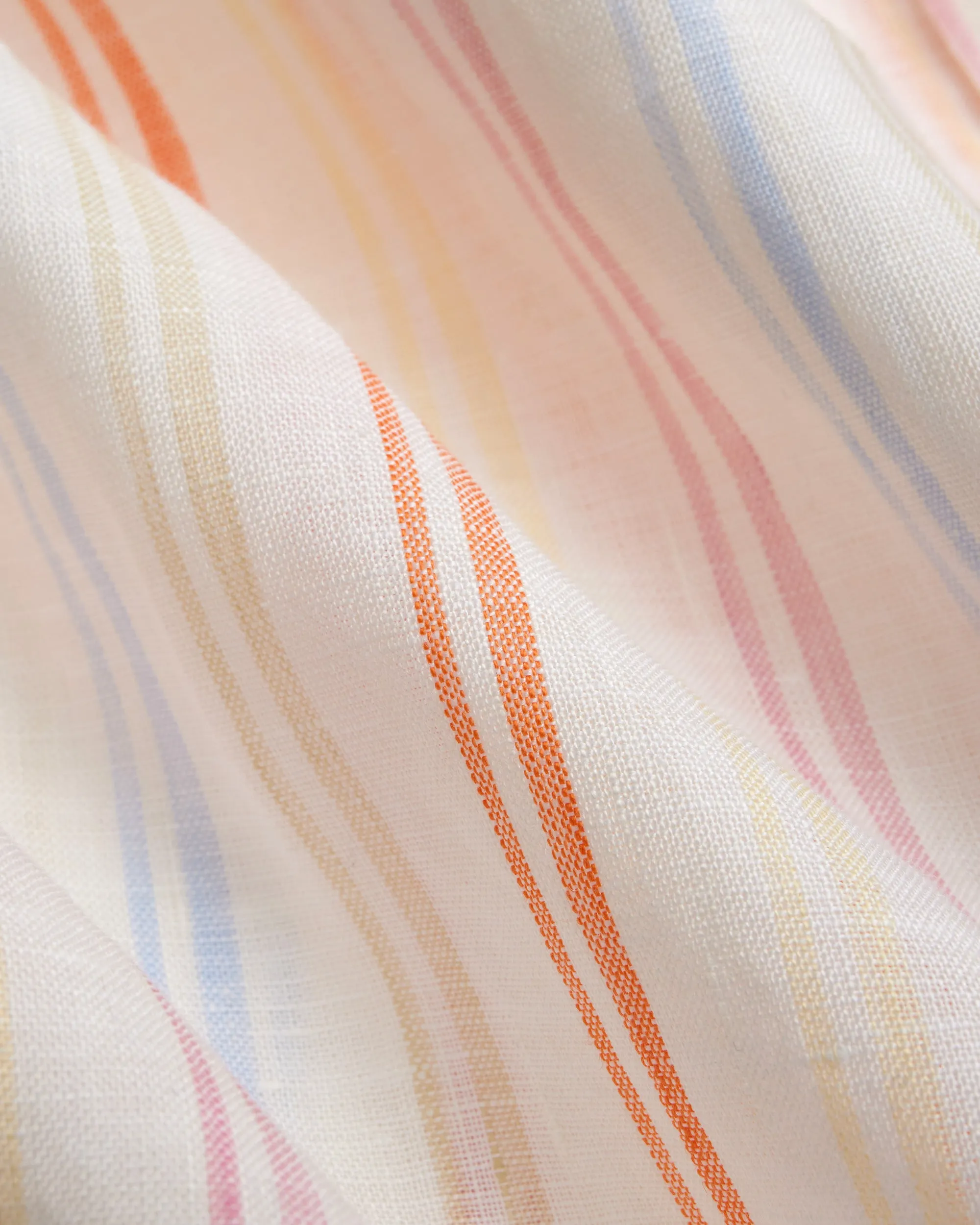 SHERBET STRIPE LINEN SHIRT