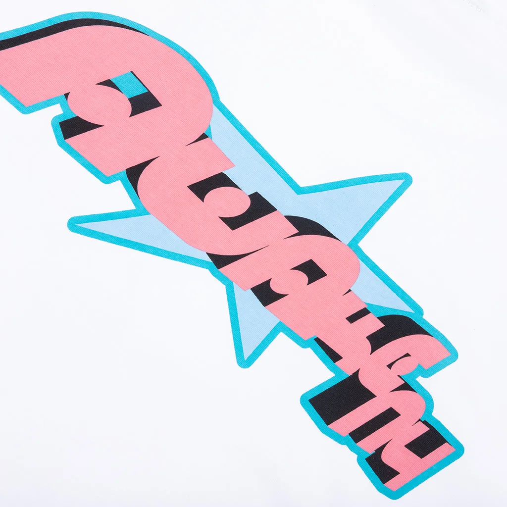Star A S/S Tee - White