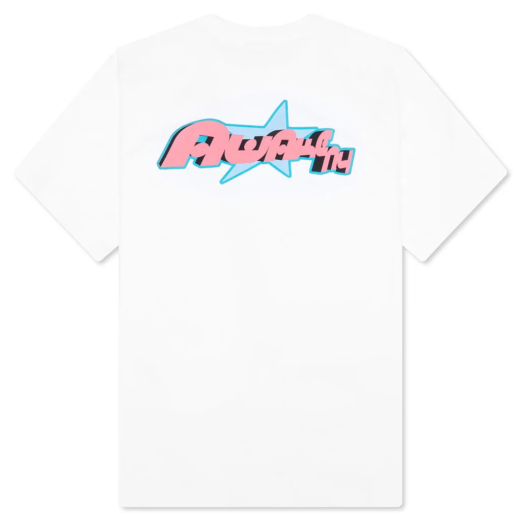 Star A S/S Tee - White