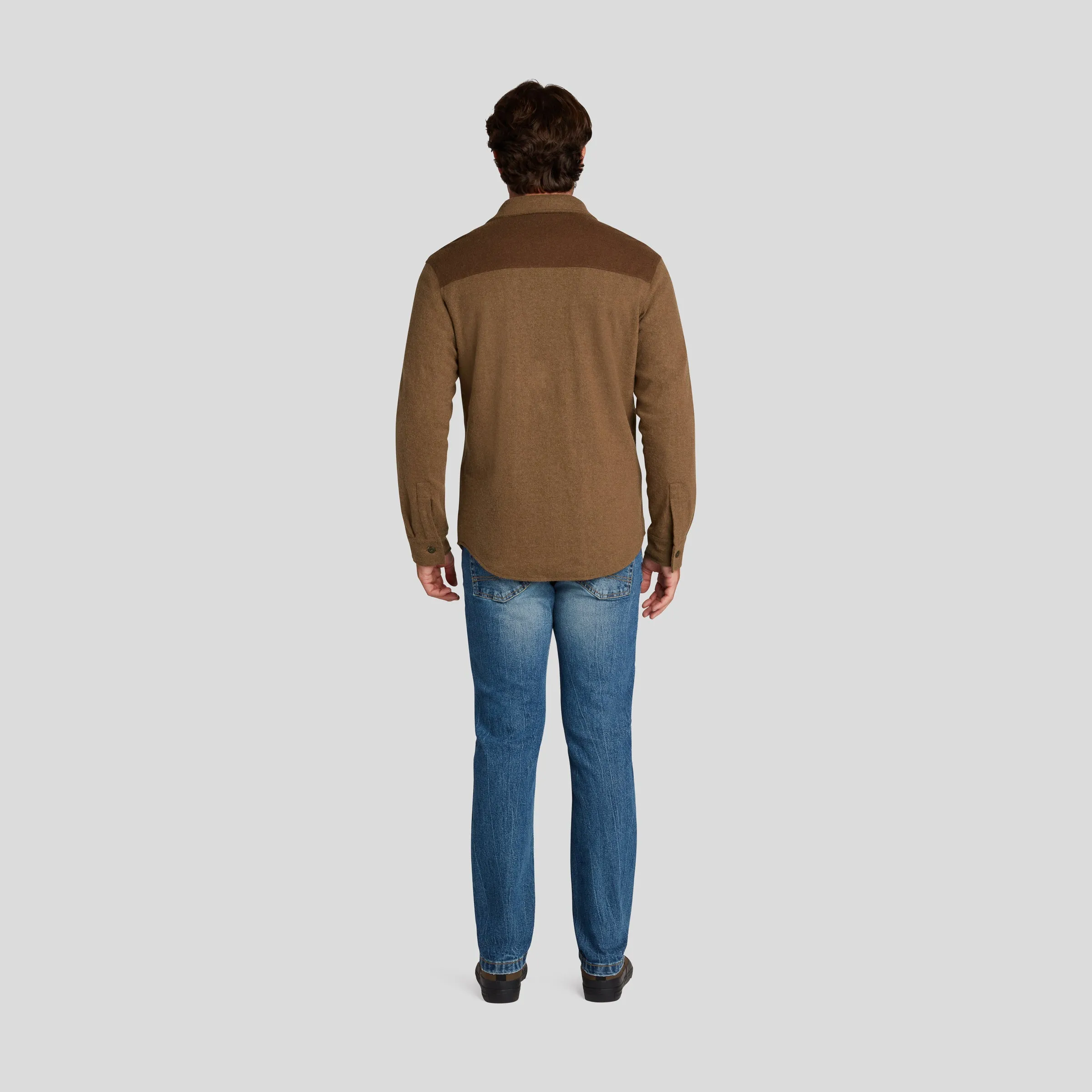 Surplus Wool Shirt Jacket - Rubber (Final Sale)