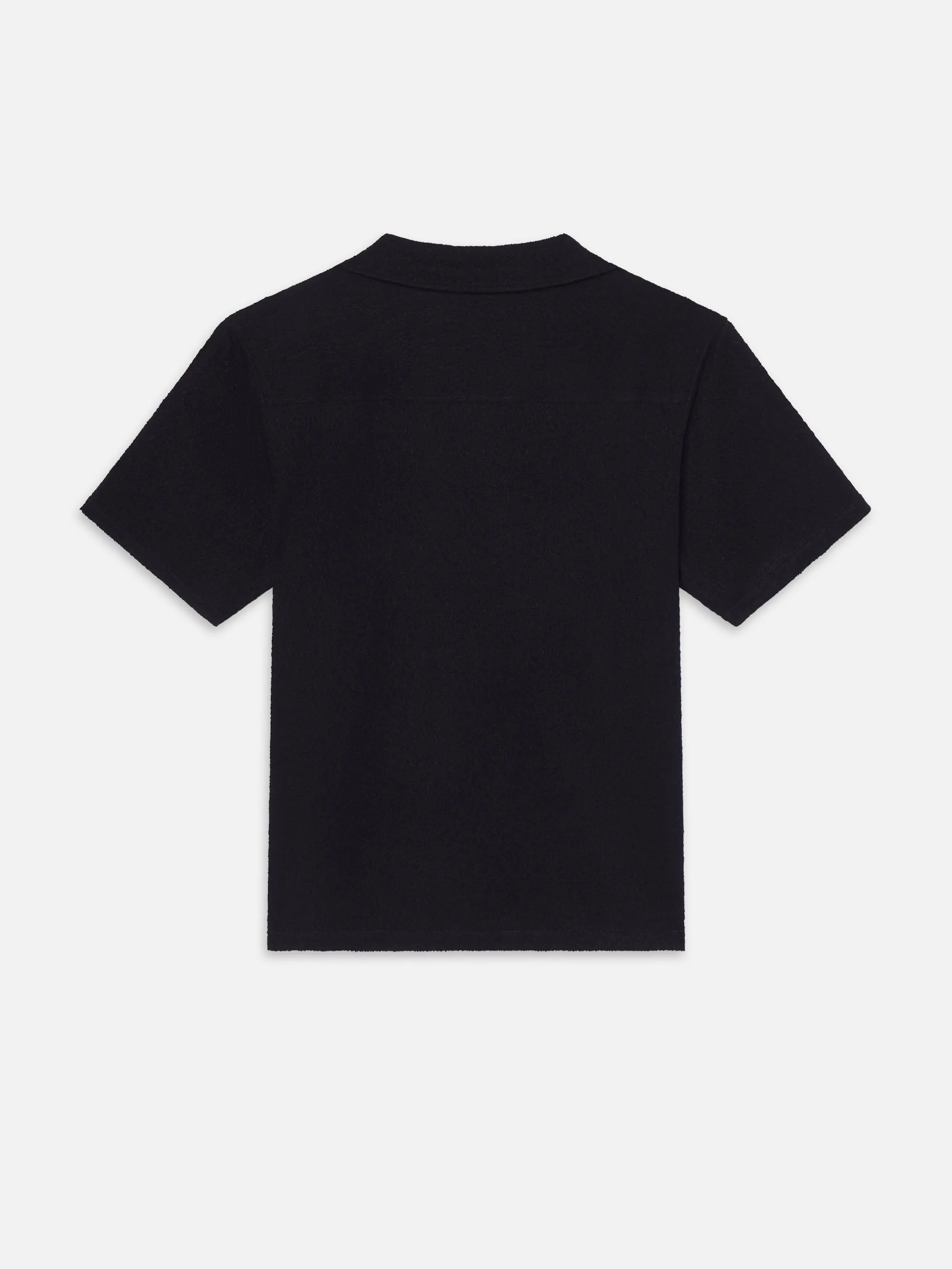 Terry Short Sleeve Shirt -- Dark Navy