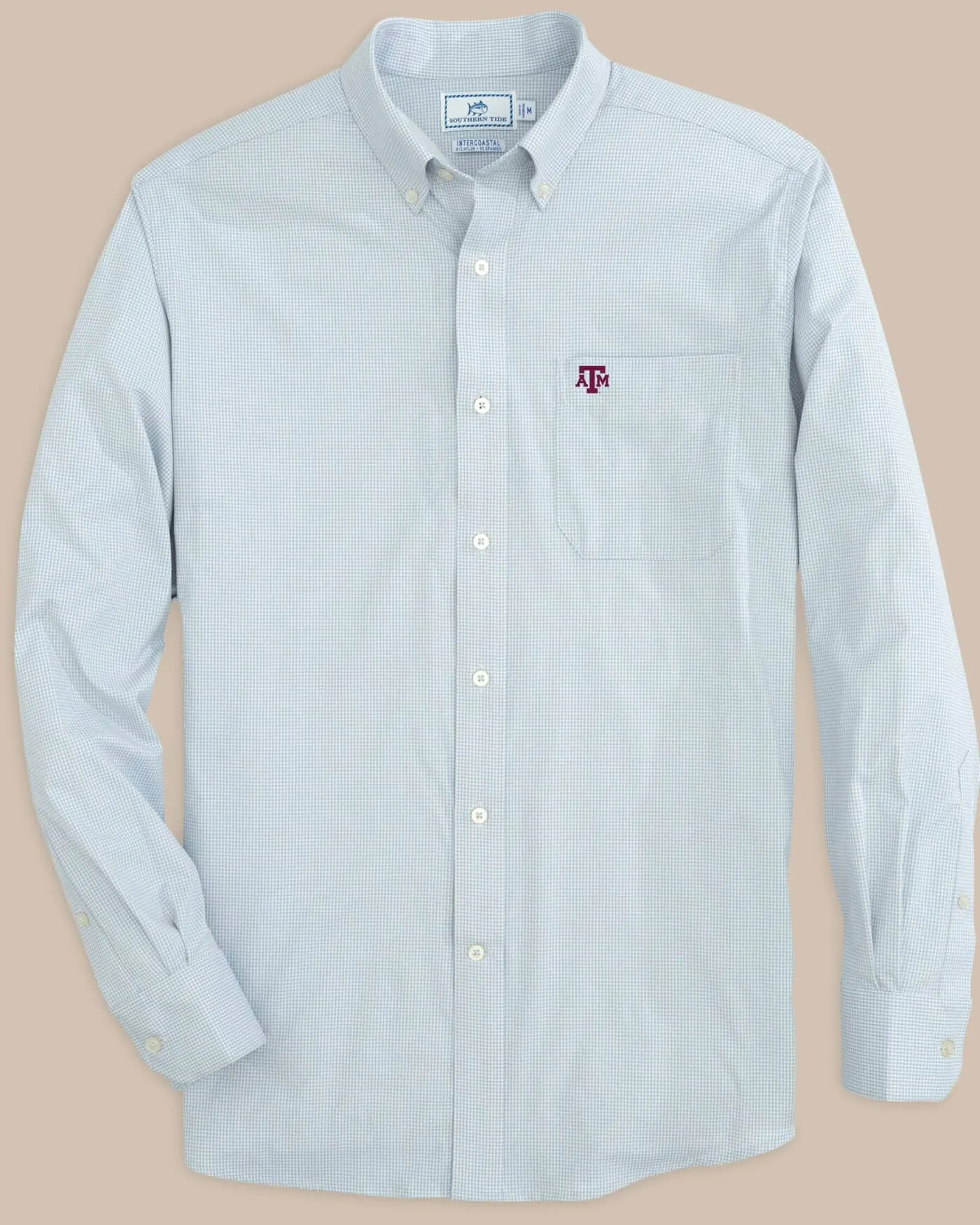 Texas A&M Aggies Gingham Button Down Shirt