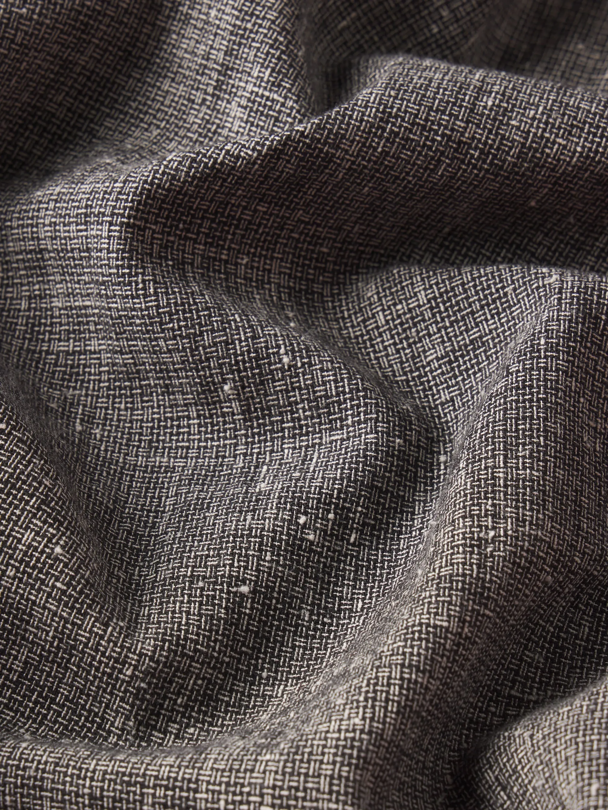 Textured Short Sleeve Shirt -- Black Multi