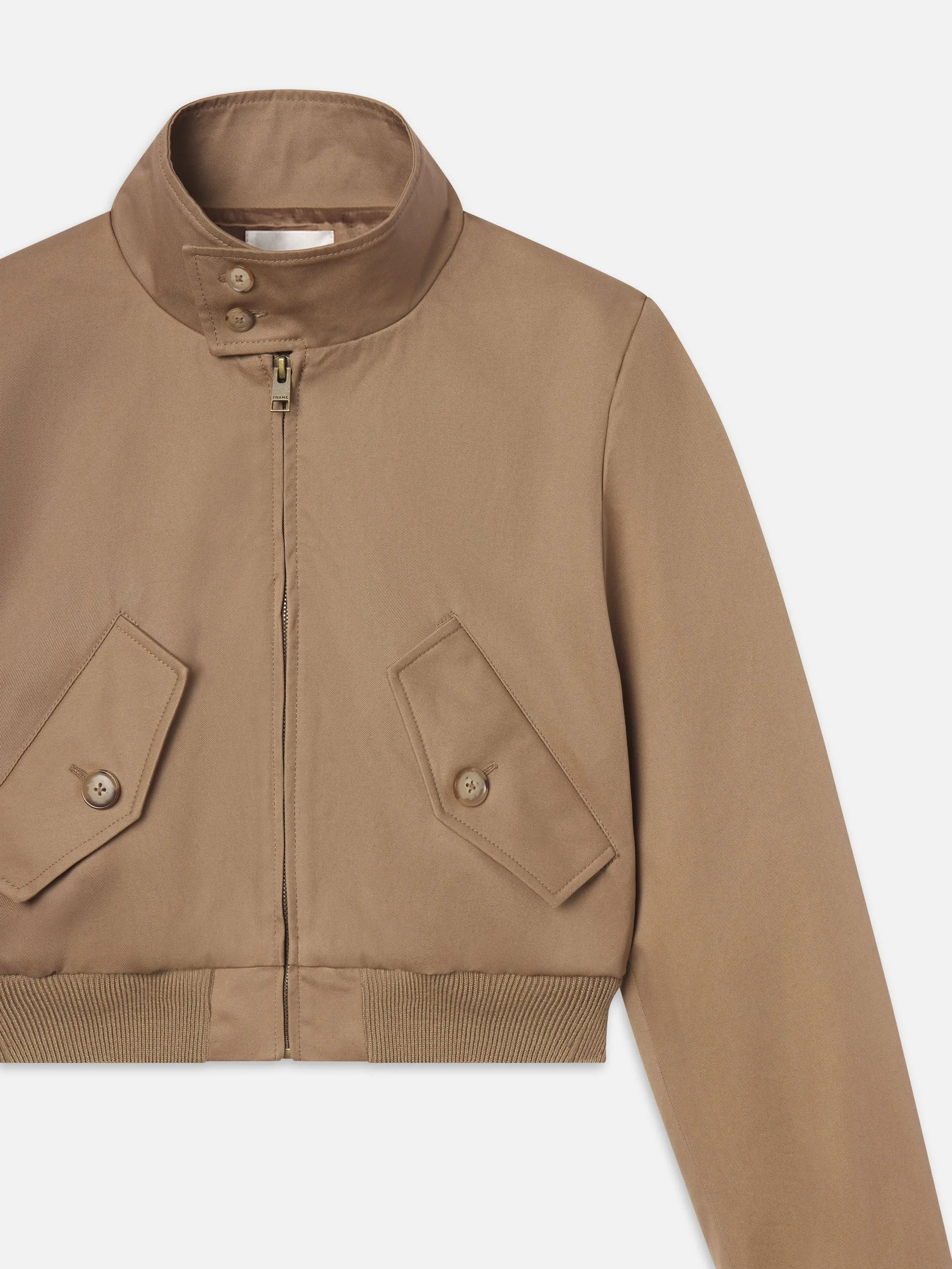 The Harrington Jacket -- Beige
