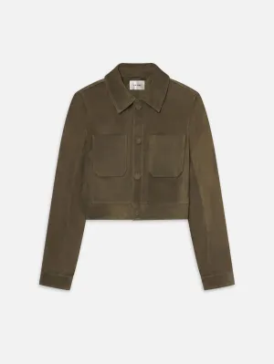 The Small Suede Jacket -- Cypress