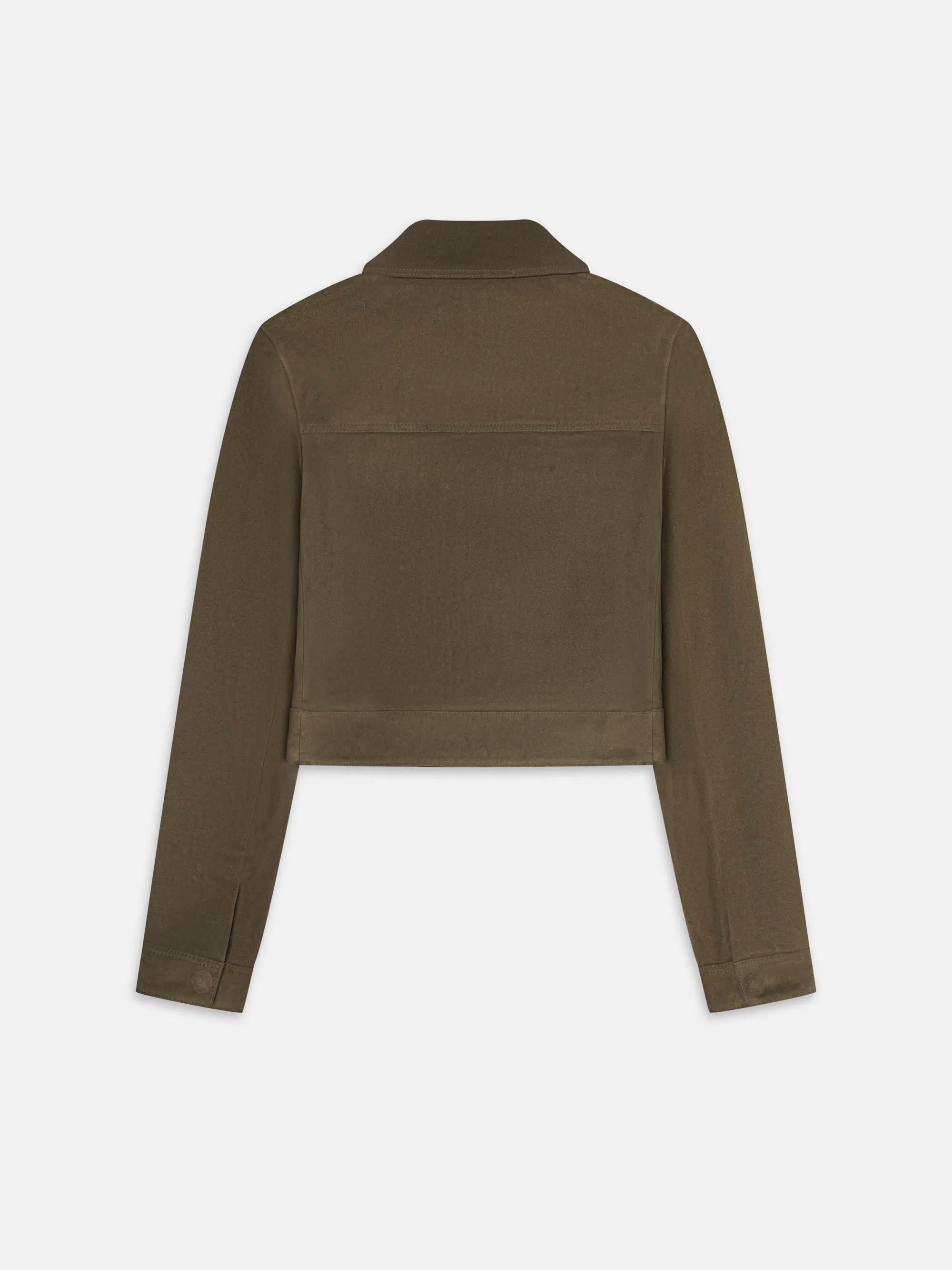 The Small Suede Jacket -- Cypress