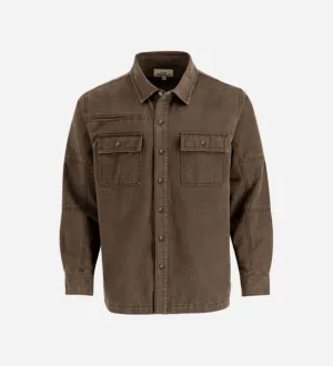 Thorogood Men's Sueded Snap-Front Shirt Jacket