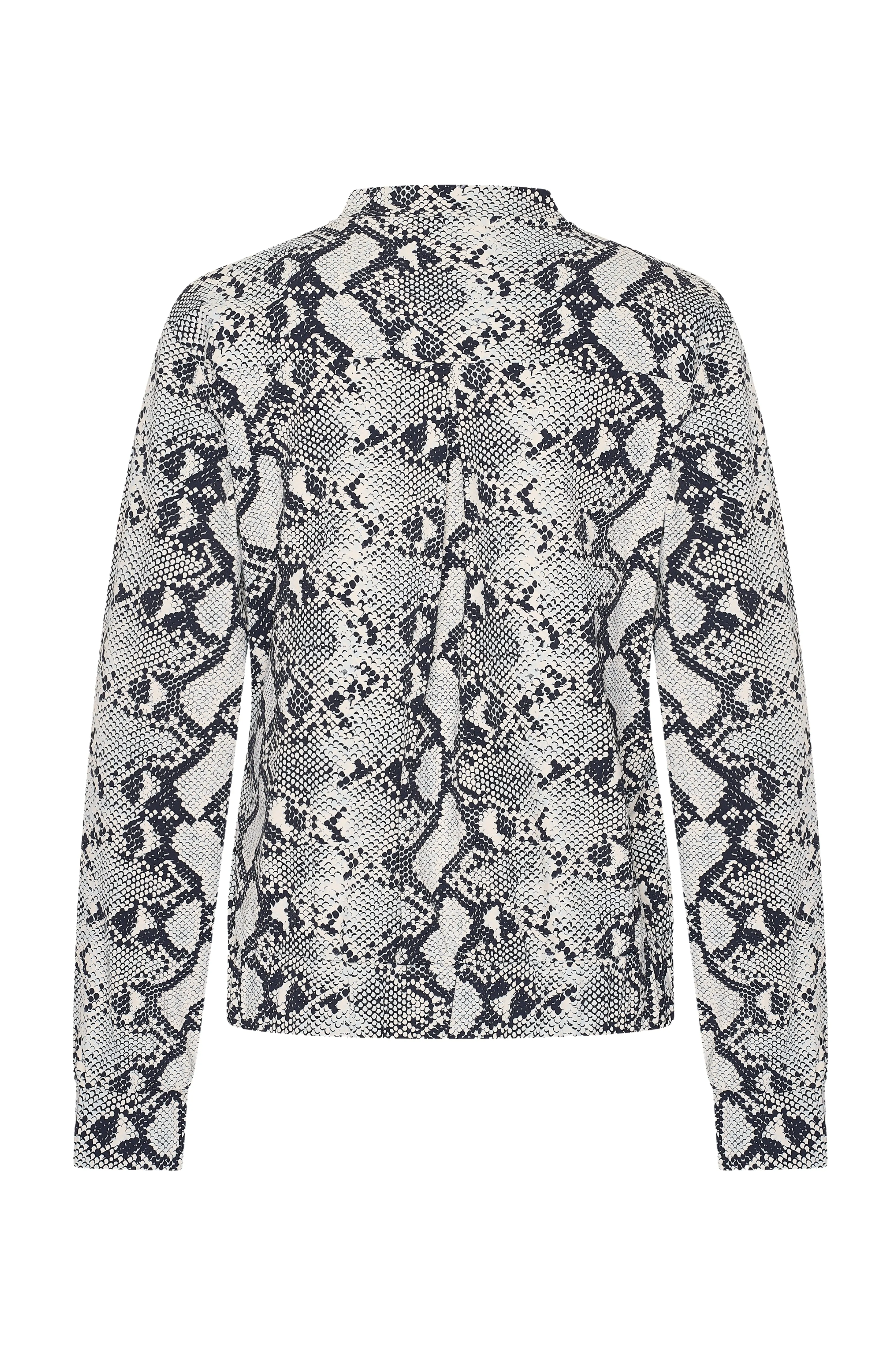 Travel jacket Snake Print Dark Blue Kit 202463