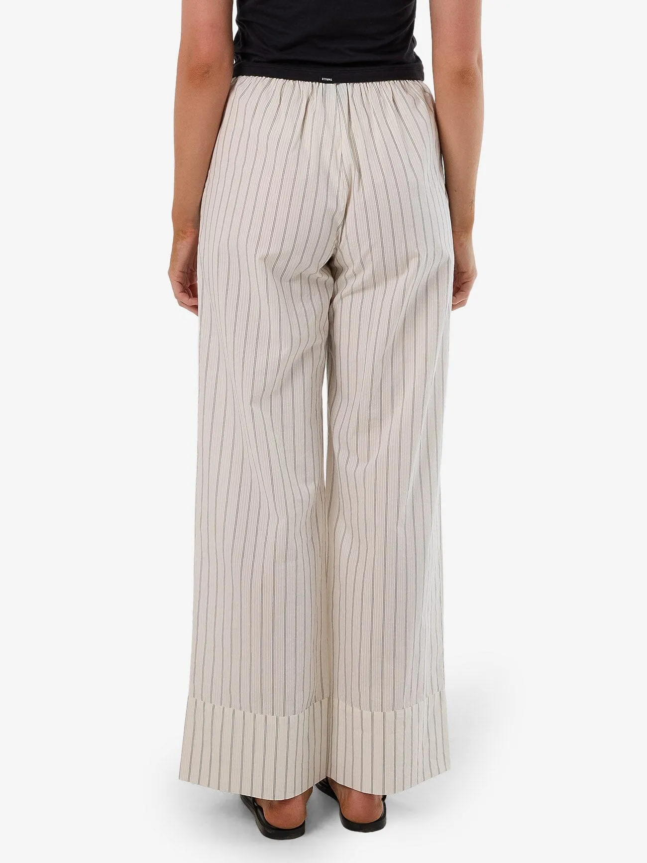 Unwind Stripe Pant - Off White