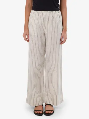 Unwind Stripe Pant - Off White