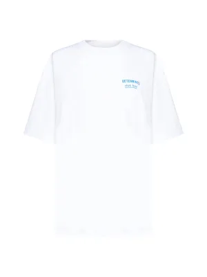 Vetements Logo Printed Crewneck T-Shirt