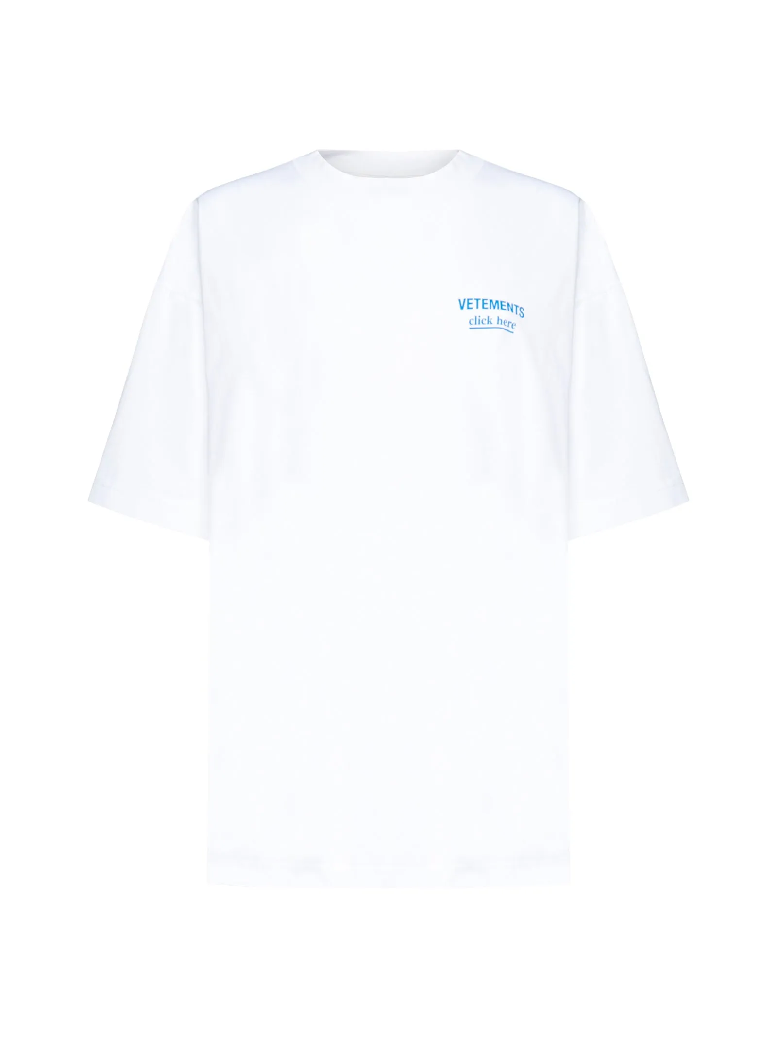 Vetements Logo Printed Crewneck T-Shirt