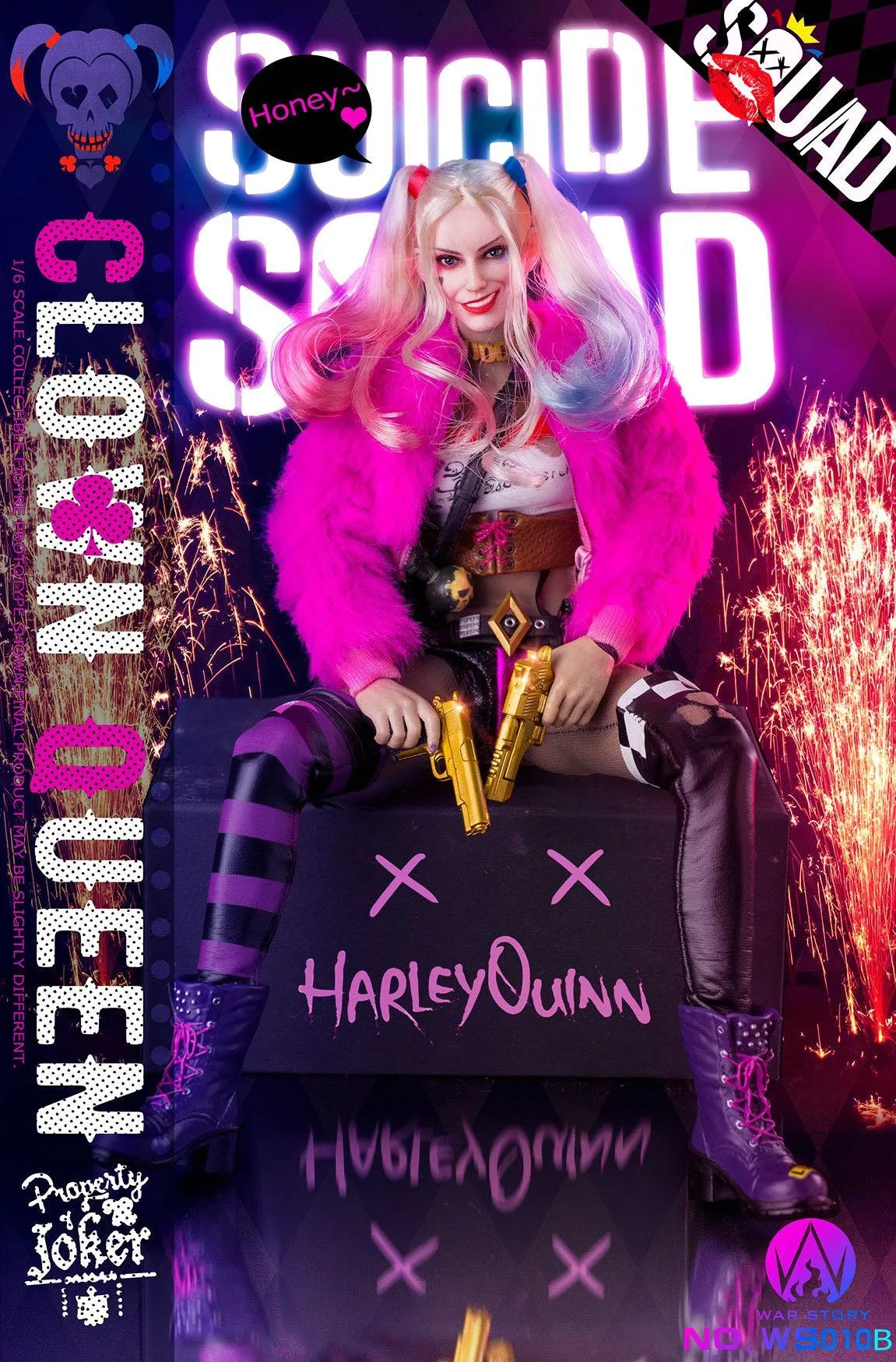 War Story 1/6 Clown Queen (Luxury Edition) Scale Action Figure WS010B