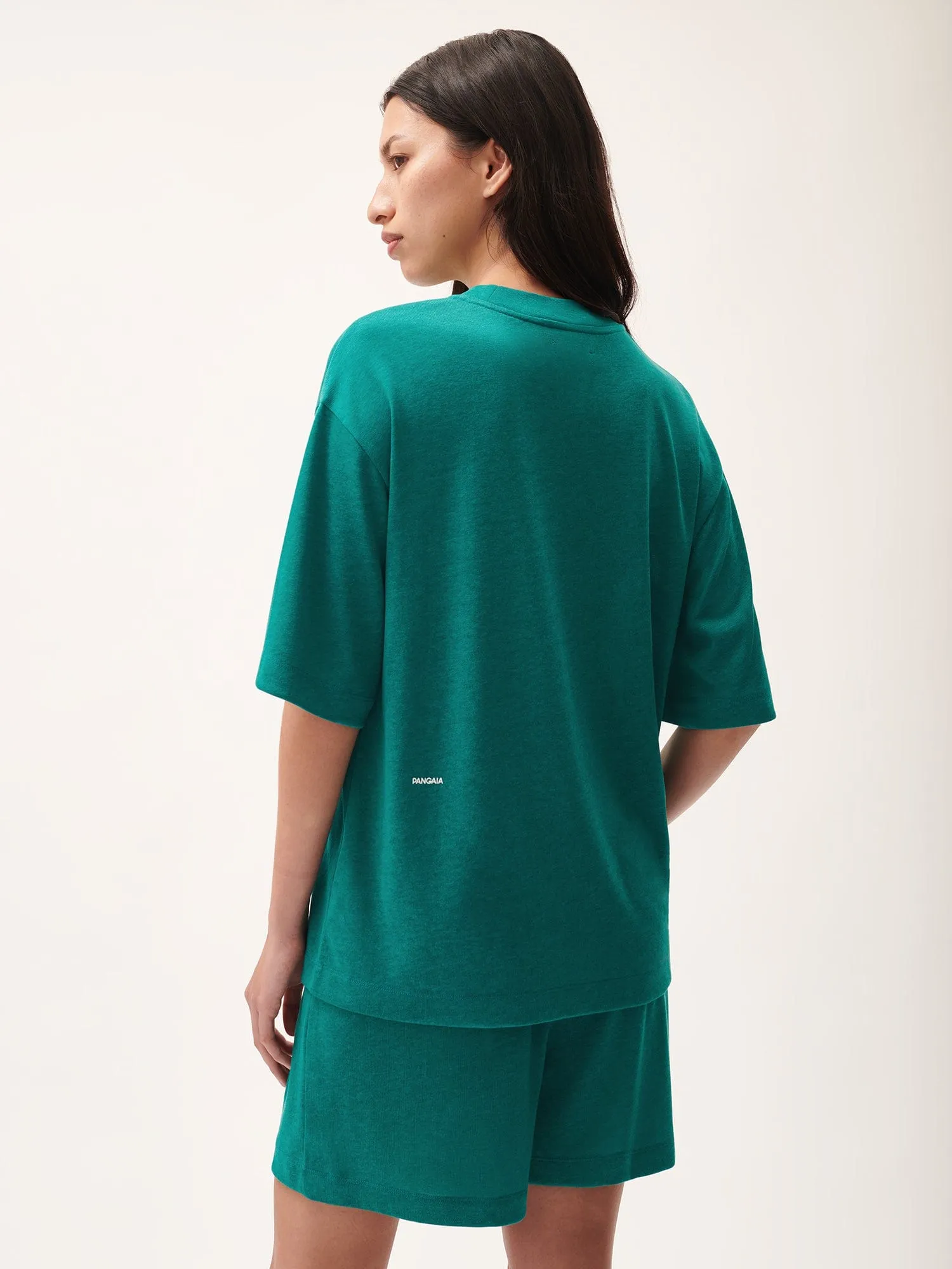 Womens DNA Frutfiber T-Shirt—scarab teal