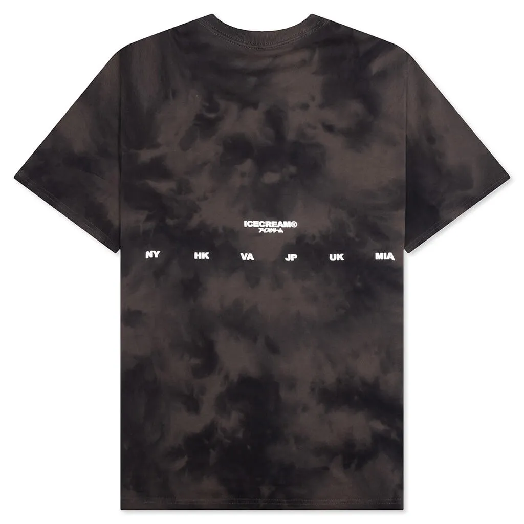 World Tour S/S Knit Oversize Fit Shirt - Beluga