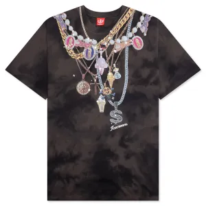 World Tour S/S Knit Oversize Fit Shirt - Beluga
