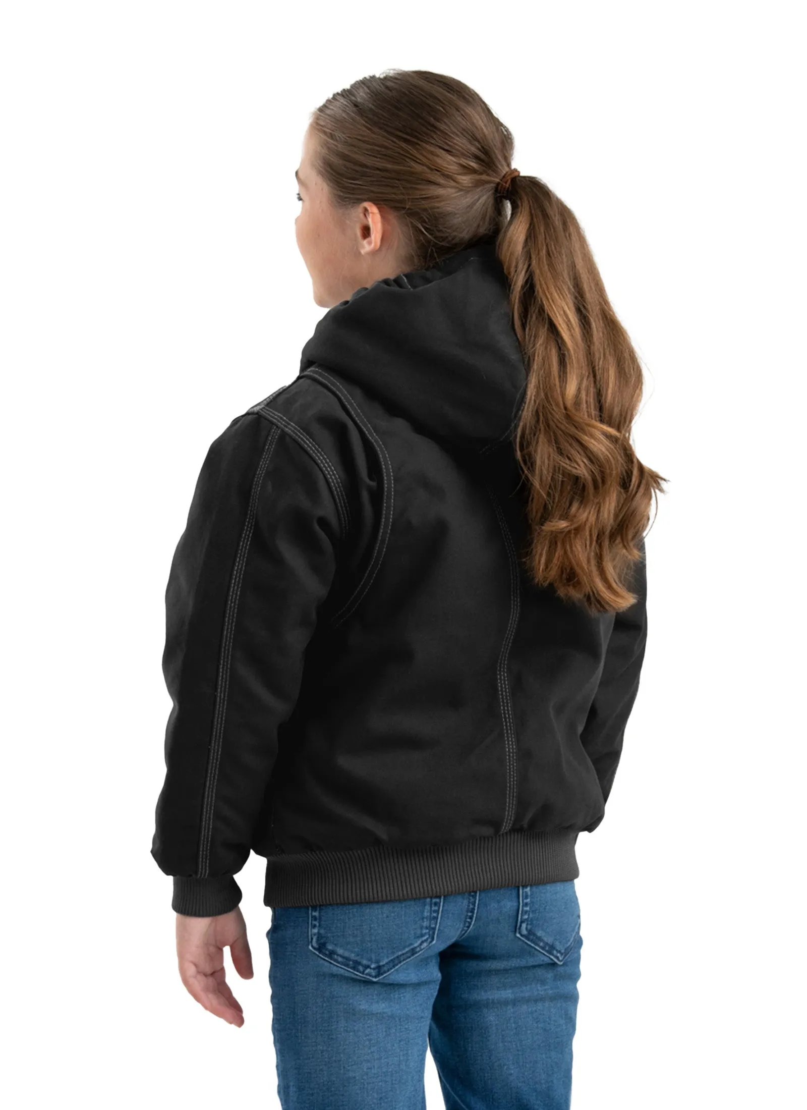 Youth Highland Softstone Duck Hooded Jacket