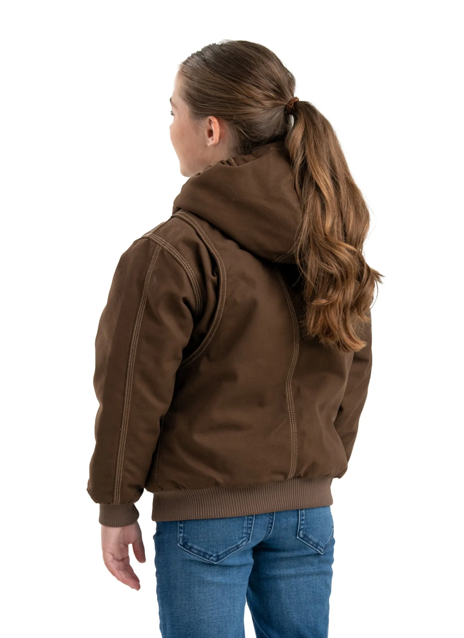 Youth Highland Softstone Duck Hooded Jacket