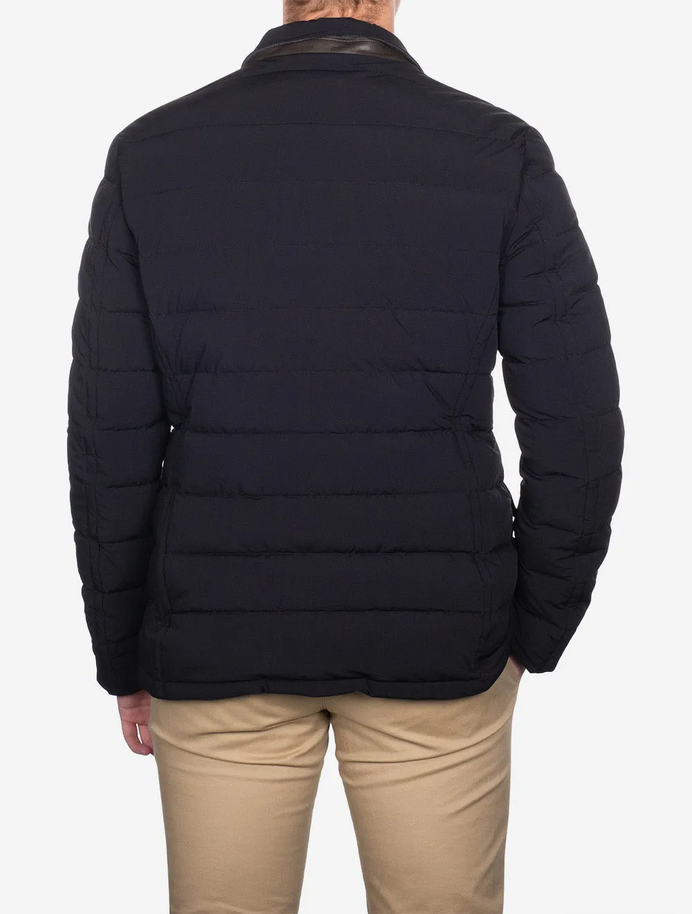 Zayn Puffa Coat Navy