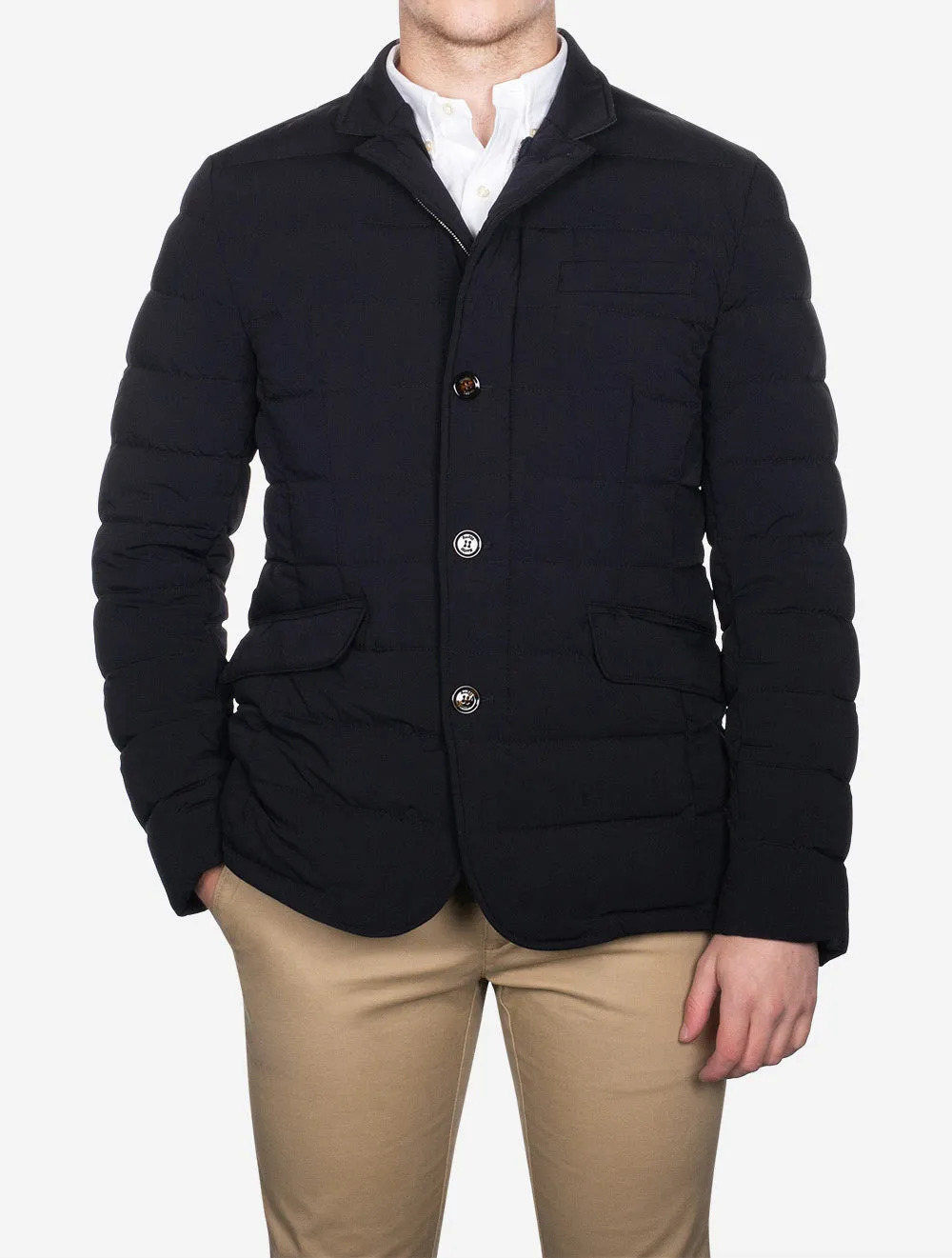 Zayn Puffa Coat Navy