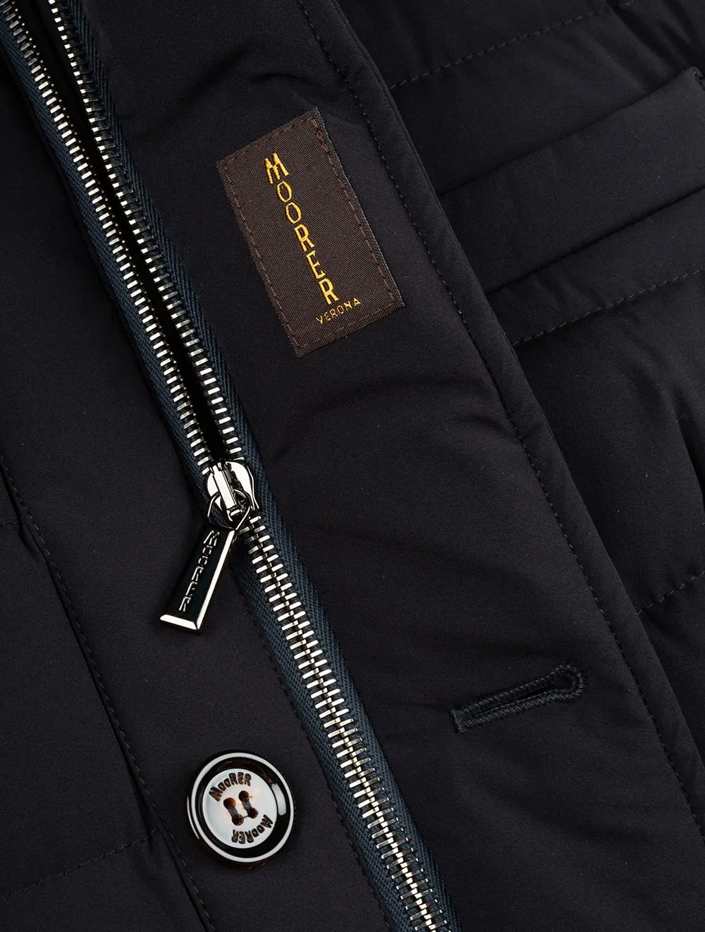 Zayn Puffa Coat Navy
